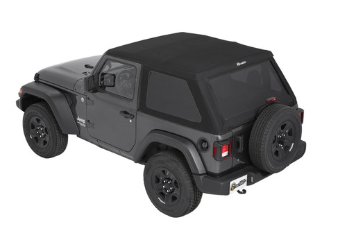 Bestop 18-26 Jeep Wrangler JL 2-Door Trektop (Black Diamond) - 56862-35