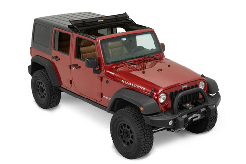 Bestop 07-18 Jeep Wrangler JK Sunrider For Hardtop (Premium Black Twill 2-Door Or 4-Door) - 52453-17