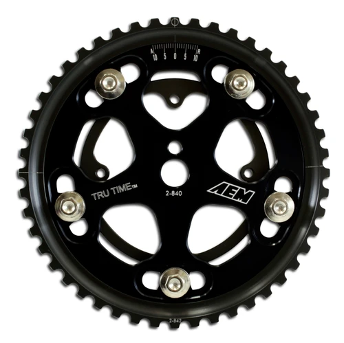 AEM 4G63/T Black Tru-Time Cam Gear - 23-830BK