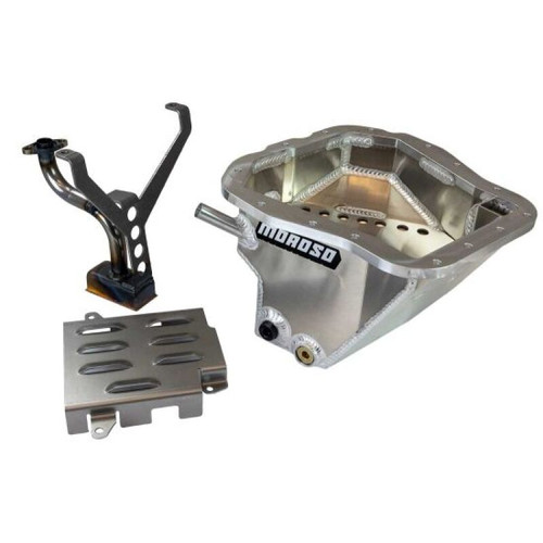 Moroso Subaru EJ20/EJ22/EJ25 Wet Sump 6qt 6-7/8in Deep Aluminum Oil Pan w/Pickup & Windage Tray - 20962