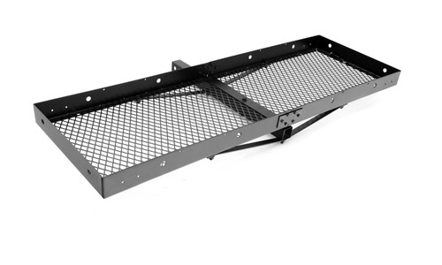 Lund Universal 20in X 60in Basic Cargo Carrier For 2in Hitches - Black - 601010