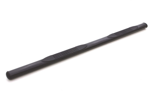 Lund 05-23 Nissan Frontier Crew Cab 4in. Oval Straight Steel Nerf Bars - Black - 23678176