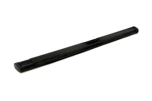 Lund 07-17 Chevy Silverado 1500 Crew Cab 6in. Oval Straight Black Nerf Bars - Black - 22268768