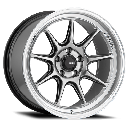 Konig Countergram 18x8.5 5x100 ET40 Hyper Chrome / Machined Lip - CT8851040C