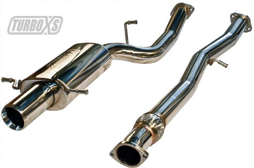 Turbo XS 02-07 WRX-STi Catback Exhaust Polished Tips - WS02-CBE