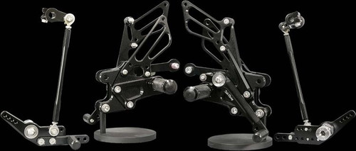 Sato Racing Rearsets Zx10R Zx-10R 2011 11 Black