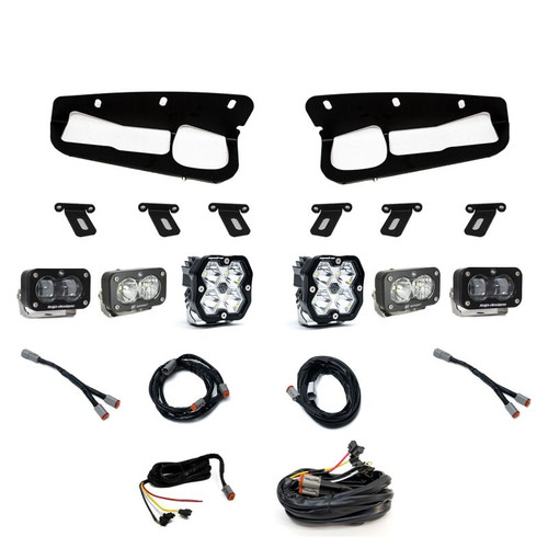 Baja Designs 21-25 Ford Bronco Squadron 2.0 Sport (Spot) / S2 SAE / S2 Sport D/C Steel Bmpr w/UP - 440081UP