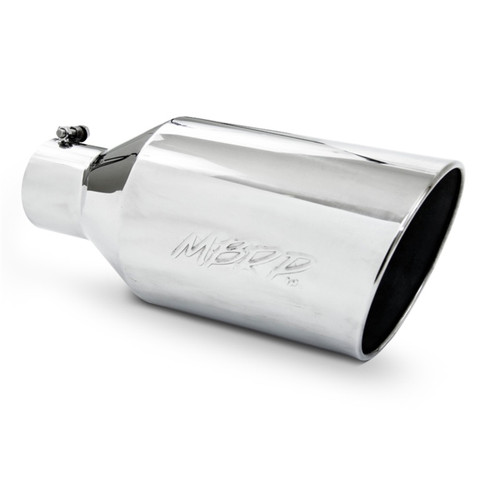 MBRP Universal Tip 8in O.D. Rolled End 4in inlet 18in length T304 - T5128