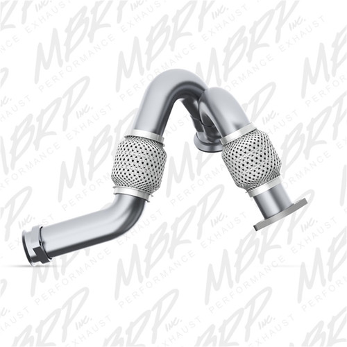 MBRP Ford Powerstroke 6.0L Dual Up Pipe Kit - FAL2313