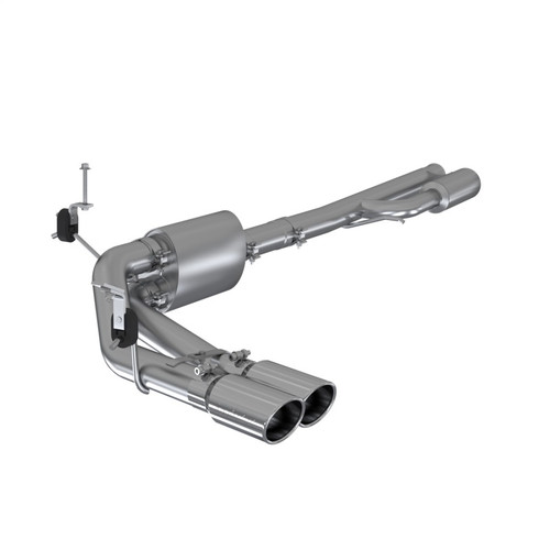 MBRP 2019+ Chevrolet Silverado 1500 4.5L/5.3L Pre-Axle Dual Side Exit w/ 4in OD Tip - AL - S5092AL