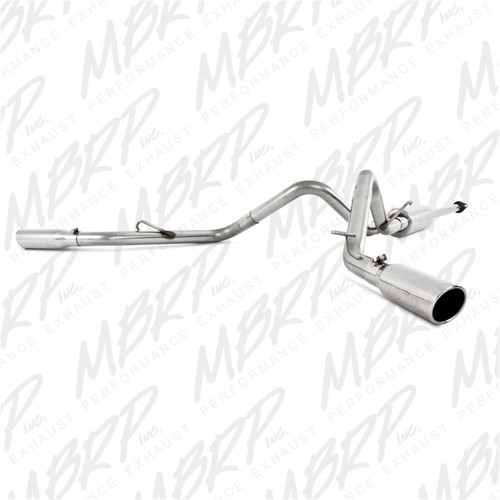 MBRP 05-13 Toyota Tacoma 4.0L EC/CC Dual Split Side T409 Cat Back Exhaust - S5328409