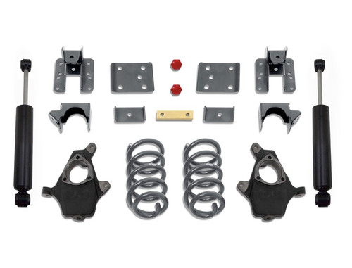 MaxTrac 14-16 GM C/K1500 2WD/4WD Extended/Crew Cab w/Cast Steel Susp. 4in/6in Lowering Kit - KS331546-8