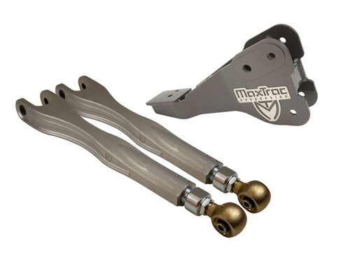 MaxTrac 17-19 Ford F-250/350 4WD Dually 4in & 6in Lift Kit - Front Passenger 4-Link Arms/Brackets - 943300-4