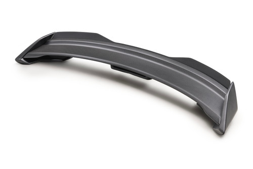 Ford Racing 24-25 Mustang GT/Dark Horse Carbon Fiber Spoiler w/Gurney Flap - Matte Finish - M-16600-MM
