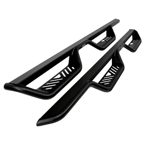 Westin 07-18 Jeep Wrangler JK Unlimited Outlaw Drop Nerf Step Bars - Textured Black - 20-13295