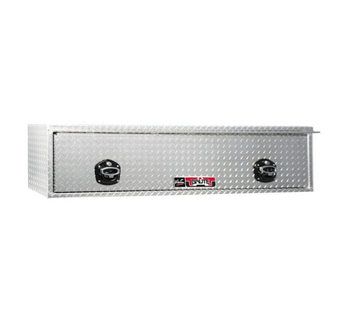 Westin/Brute High Cap HD Top Sider 16in x 72in w/flip up Door - Aluminum - 80-HTB72C