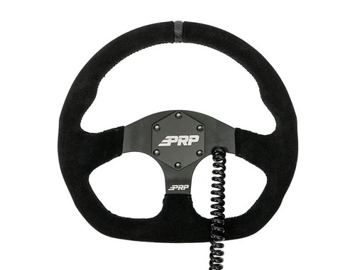 PRP Heated Comp-R Suede Steering Wheel - Black - G250-H