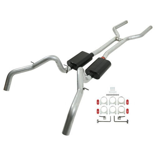 Flowmaster 67-69 GM F-BODY 3.0in. American Thunder Crossmember-Back Exhaust System - 17201