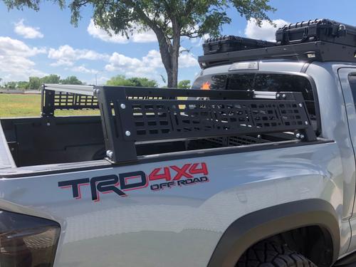 Cali Raised 05-23 Toyota Tacoma Overland Bed Rack - Short Bed Mid Height Rack - CR3701