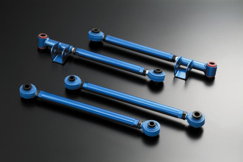 Cusco Lateral link Kit-Rear Front Side adj. Pillowball ends WRX GD - 666 474 LA