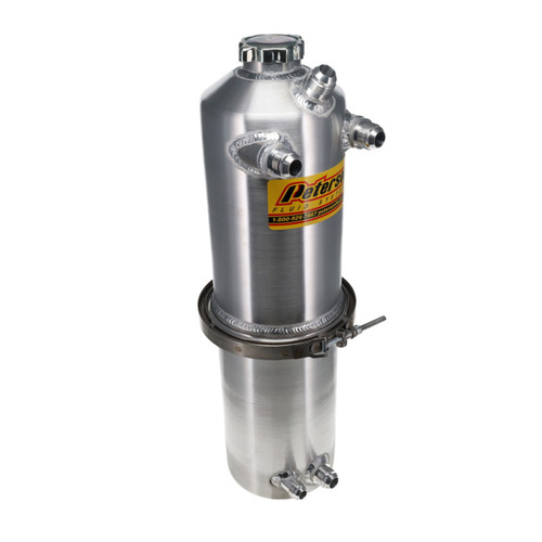 Peterson Fluid Systems Oil Tank 2.5 Gallon Dual In Male - 08-0028