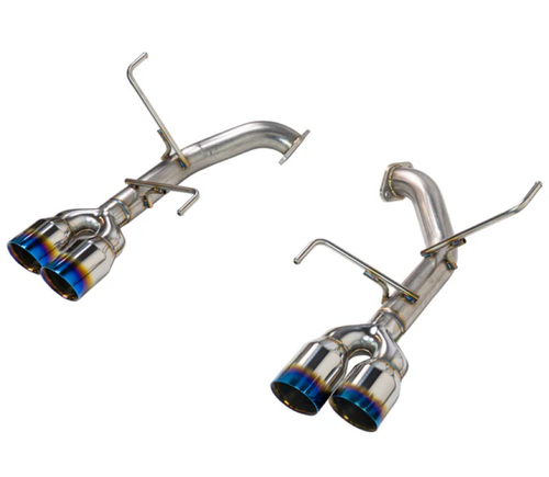 Remark 2022+ Subaru WRX (VB) 3.5in Axle Back Exhaust w/ Burnt Stainless Double Wall Tip - RO-TTVB-D