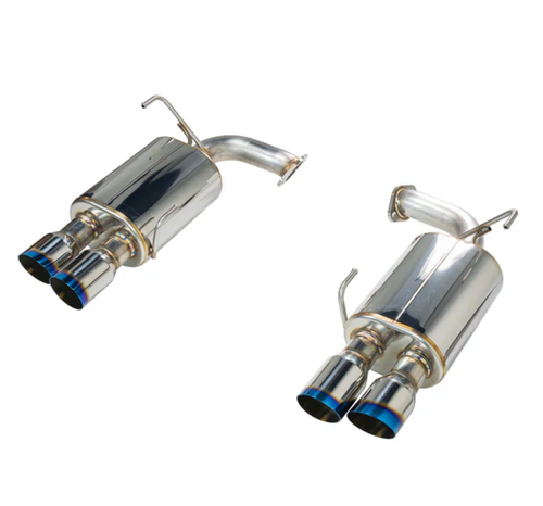 Remark 2022+ Subaru WRX VB Axle Back Exhaust w/Burnt Stainless Steel Single Wall Tip - RO-TTVB-SM