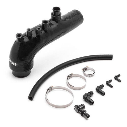 Cobb 08-14 Subaru WRX / 05-09 Outback XT & Legacy GT Turbo Inlet V2 - Stealth Black - 724450