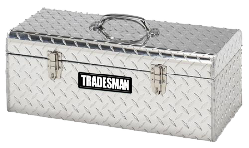 Tradesman Aluminum Handheld Tool Box (24in.) - Brite - 5124T