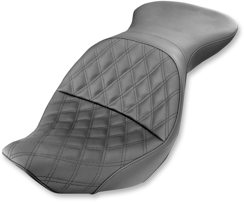SADDLEMEN 818-31-030LS Explorer Lattice Stitch Seat - LS Includes Backrest FXBR/S '18-'20 - Open Box
