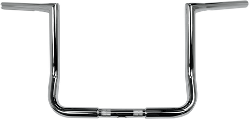 Open Box LA CHOPPERS LA-7361-12 1-1/4" Twin Peaks Touring Handlebar - 12" - Chrome - 12" Chrome