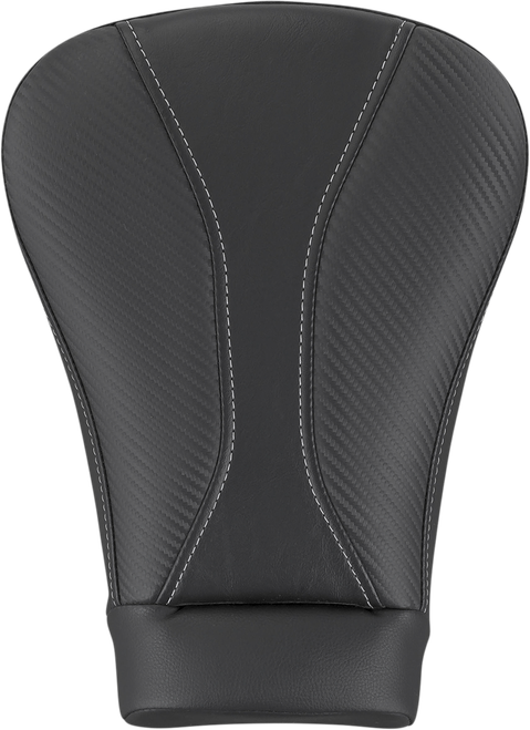 Open Box SADDLEMEN 808-07B-0242L Dominator Pillion Pad - Sport Black w/ Gray Stitching FL '08-'25