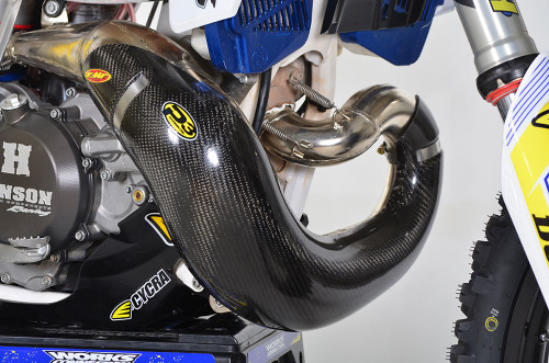 P3 101066-FMF PIPE GUARD CARBON FIBER