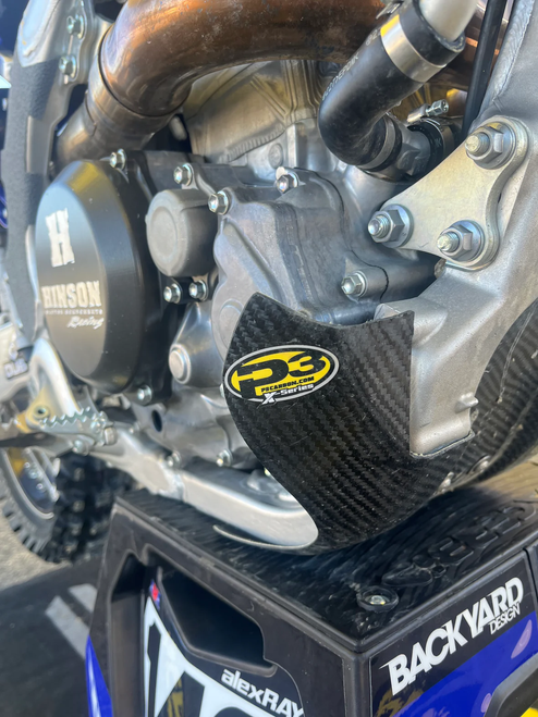 P3 307054 SKID PLATE CARBON FIBER YAMAHA