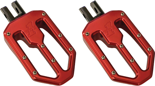 PRO ONE 500752R PRO ONE M8 PEG MOTO V2 RED ANODIZE