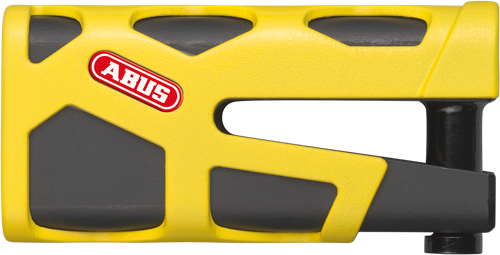 ABUS 48736 GRANIT SLEDG 77 DISC LOCK YELLOW