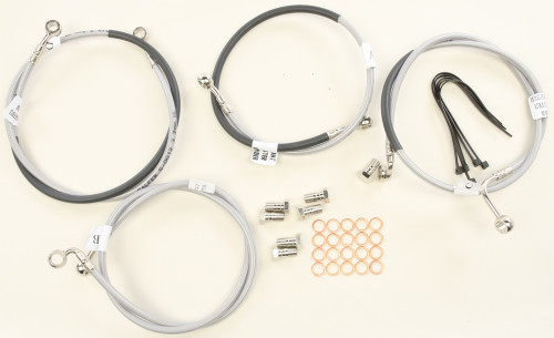 GALFER FK003D871-4-OLD 2 LINE FRONT BRAKELINE KIT