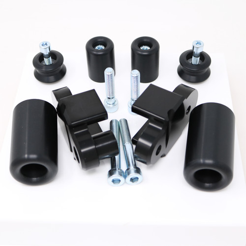 SHOGUN 755-4469 COMPLETE SLIDER KIT NO CUT BLACK KAW