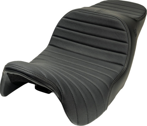 SLYFOX Chariot Seat - Black Double Diamond Stitch - FL '97-'07 [4739C]