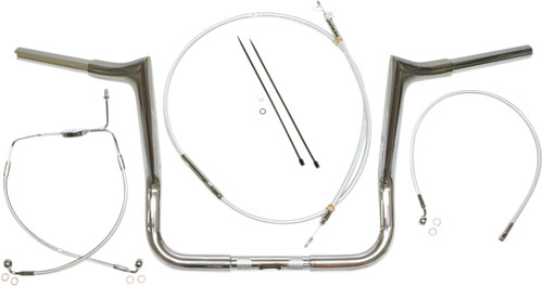 MAGNUM SHIELDING 1-1/4" Viking Handlebar Installation Kit - 10" - Sterling Chromite II® [38834410]