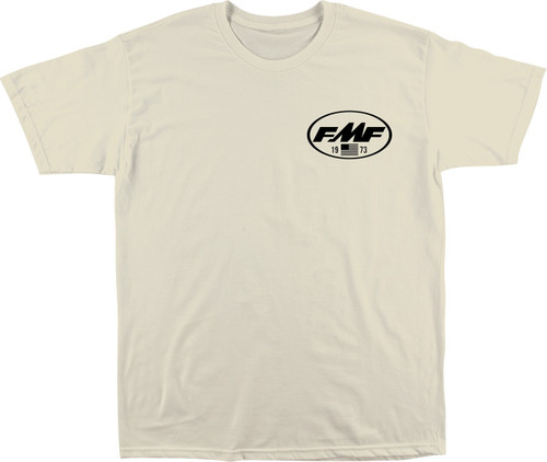 FMF Block Party T-Shirt - Natural - Large [FA26118901NATL]