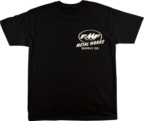 FMF Dirt Road T-Shirt - Black - Large [FA26118905BLKL]