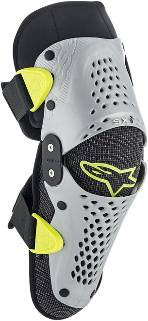 ALPINESTARS Youth SX-1 Knee Protectors - Black/Red - L/XL [654631913LXL]