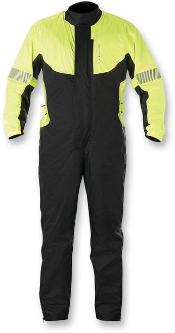 ALPINESTARS Hurricane Rainsuit - Yellow Fluorescent/Black - 3XL [32646175513X]