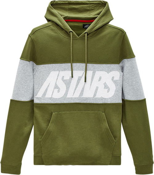 ALPINESTARS Border Hoodie - Olive - Large [12115121067L]