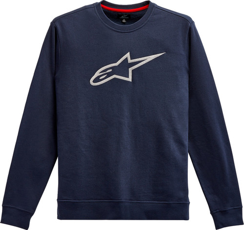 ALPINESTARS Ageless Crew Fleece - Black/Gray - Medium [1212513221011M]