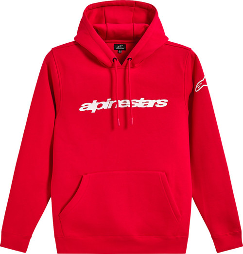 ALPINESTARS Race Wordmark Pullover Hoodie - Black/White - XL [1236528143021020XL]