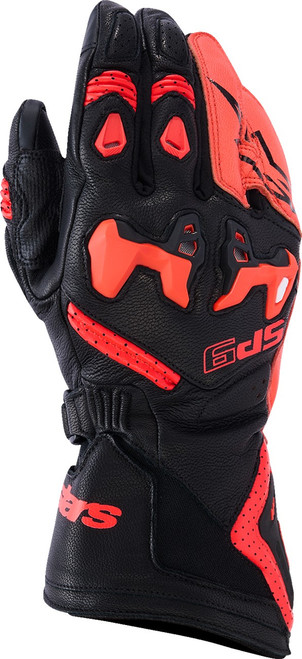 ALPINESTARS SP-9 Gloves - Black/Fluo Red - Large [35005261030L]