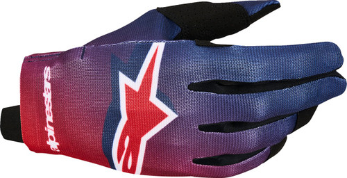 ALPINESTARS Radar Gloves - Ash Gray/Light Lilac/Red/Black - Small [35618249347S]