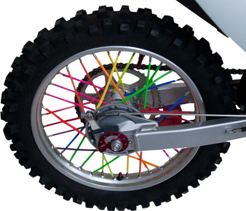 Moose Offroad Spoke Skins - White - 21" - 80 Pack [O156580W]